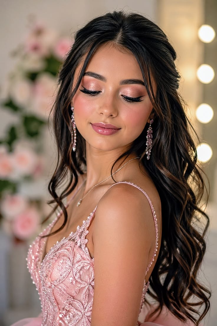 Bold party eye shadow art